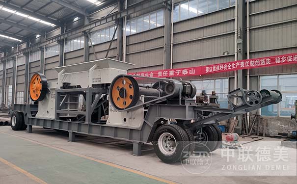 移動(dòng)建筑垃圾分選破碎站